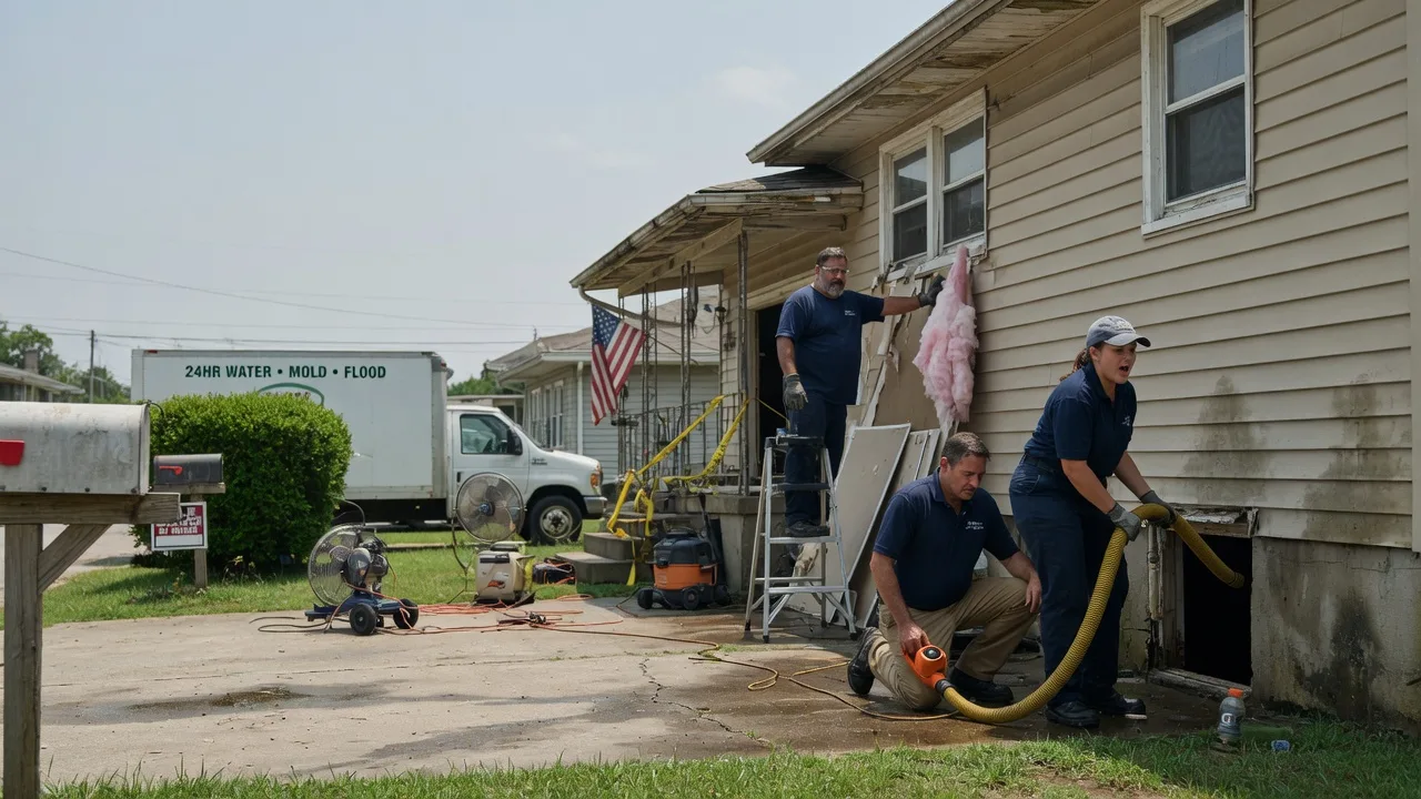 Water Damage Repair in Saint Gabriel, LA near me